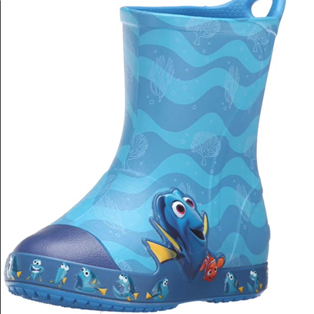 Crocs VINTAGE Bump It Finding Dory Rain Boot J2
